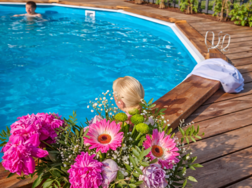 Aastaringne aiabassein terrassil – paigaldusvalmis PVC bassein aeda suviseks ja aastaringseks kasutamiseks