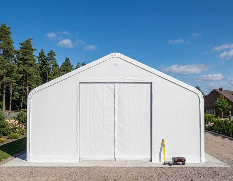 PVC viilhalli 10x18 m täiskomplektne tarnimine ja kiire paigaldus kliendi objektil Eestis