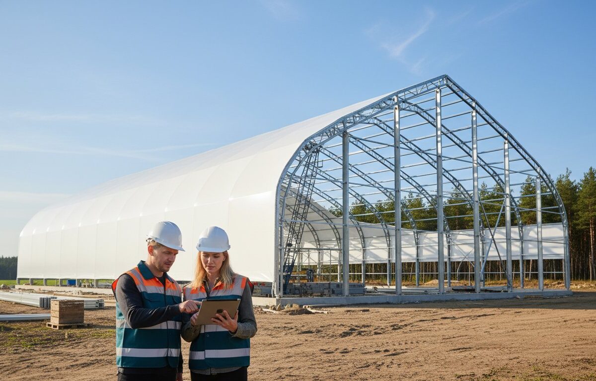Viilhalli hind 2026: Millest koosneb PVC-halli tegelik maksumus?