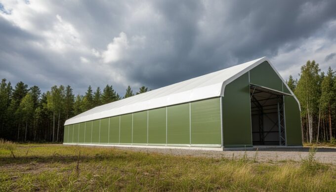Ilmastikukindel laopind: Kuidas luua vastupidav hoiukoht PVC-halliga?